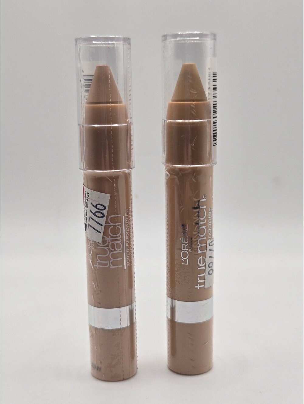 L'Oréal True Match Super-Blendable Concealer, Light/Light W1-2-3, Set of 2